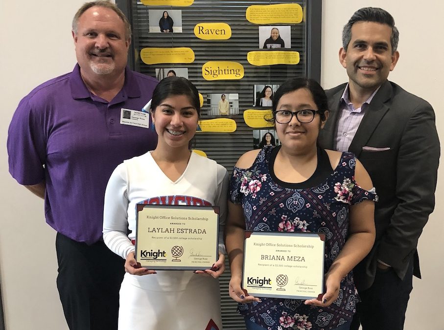 Knight Office Solutions Awards $5,000 in Scholarships to Austin-area Students